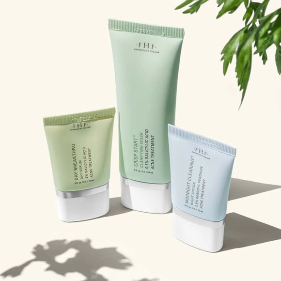 Farmhouse Fresh SEALED Comeback Clear Acne Banishing Kit *NEW* - Picture 6 of 7